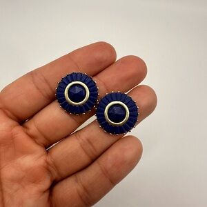 RARE - Kendra Scott Original LUXE 2013 Collection- Kathleen Studs in Lapis
